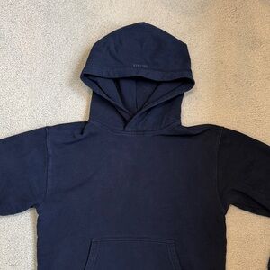 Aritzia Perfect Fit Cozy Fleece Hoodie Navy Size S